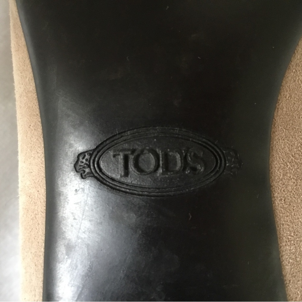Tod’s Dew Two-Tone Ballet Flat, Size 8 - Picture 9 of 10